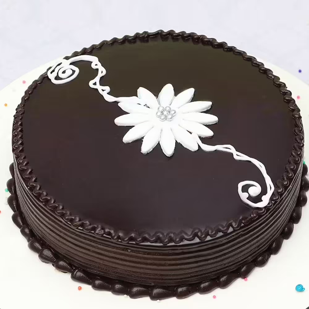 Raksha Bandhan Chocolate Cake