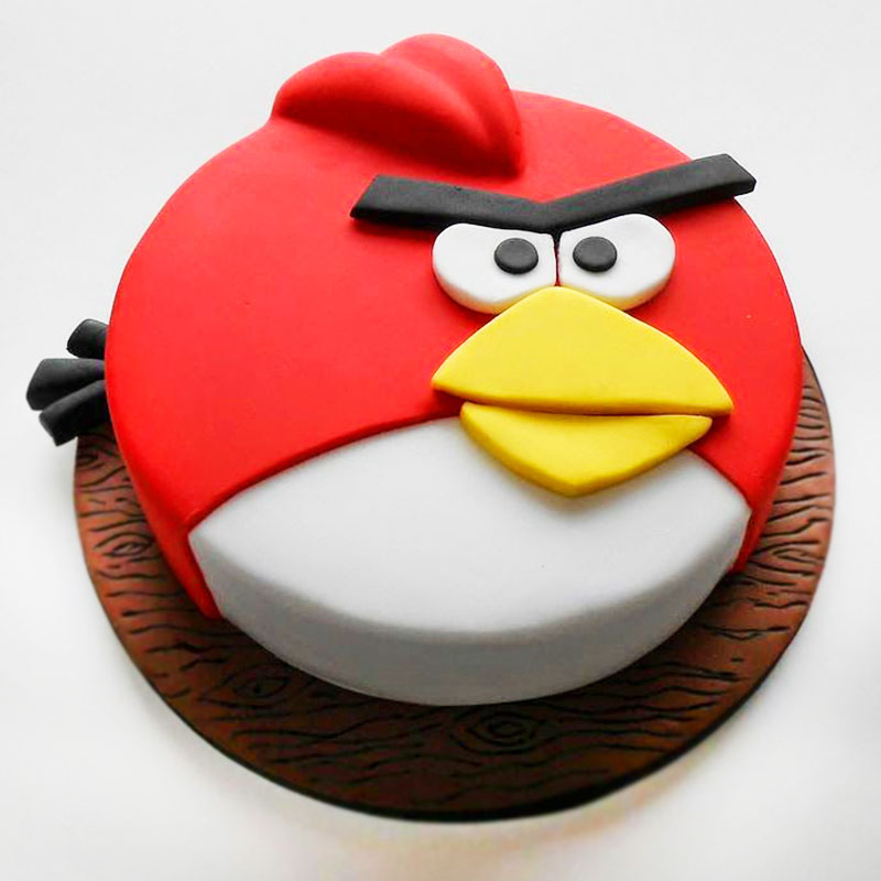 Angry Bird Cakes in Nepal