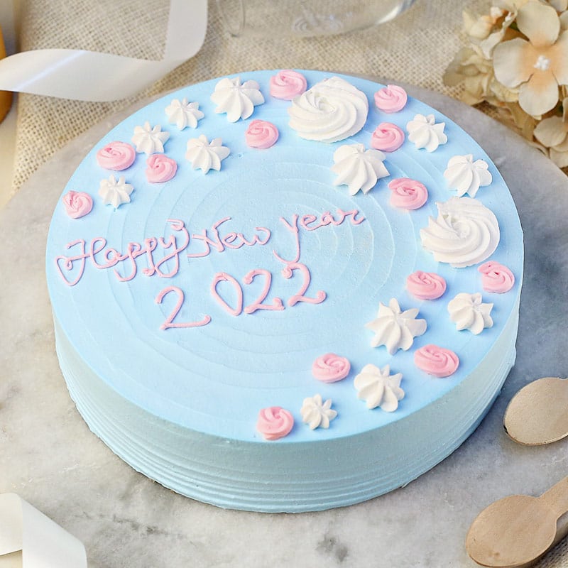 New Year Cakes 2022 Designs