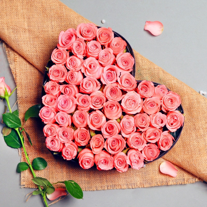 Send Pink Rose Box Gift to Nepal