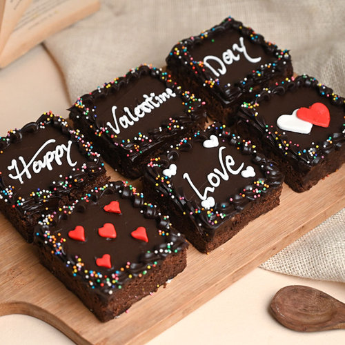 Valentine Brownies Nepal