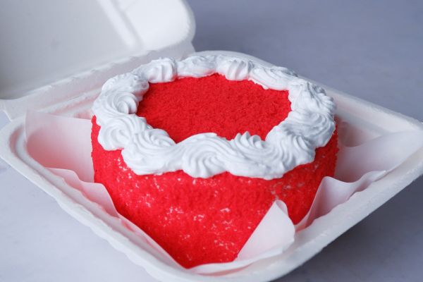 Red Velvet Bento Cake Box