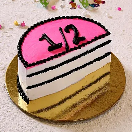 Order Half Year Cake Designs