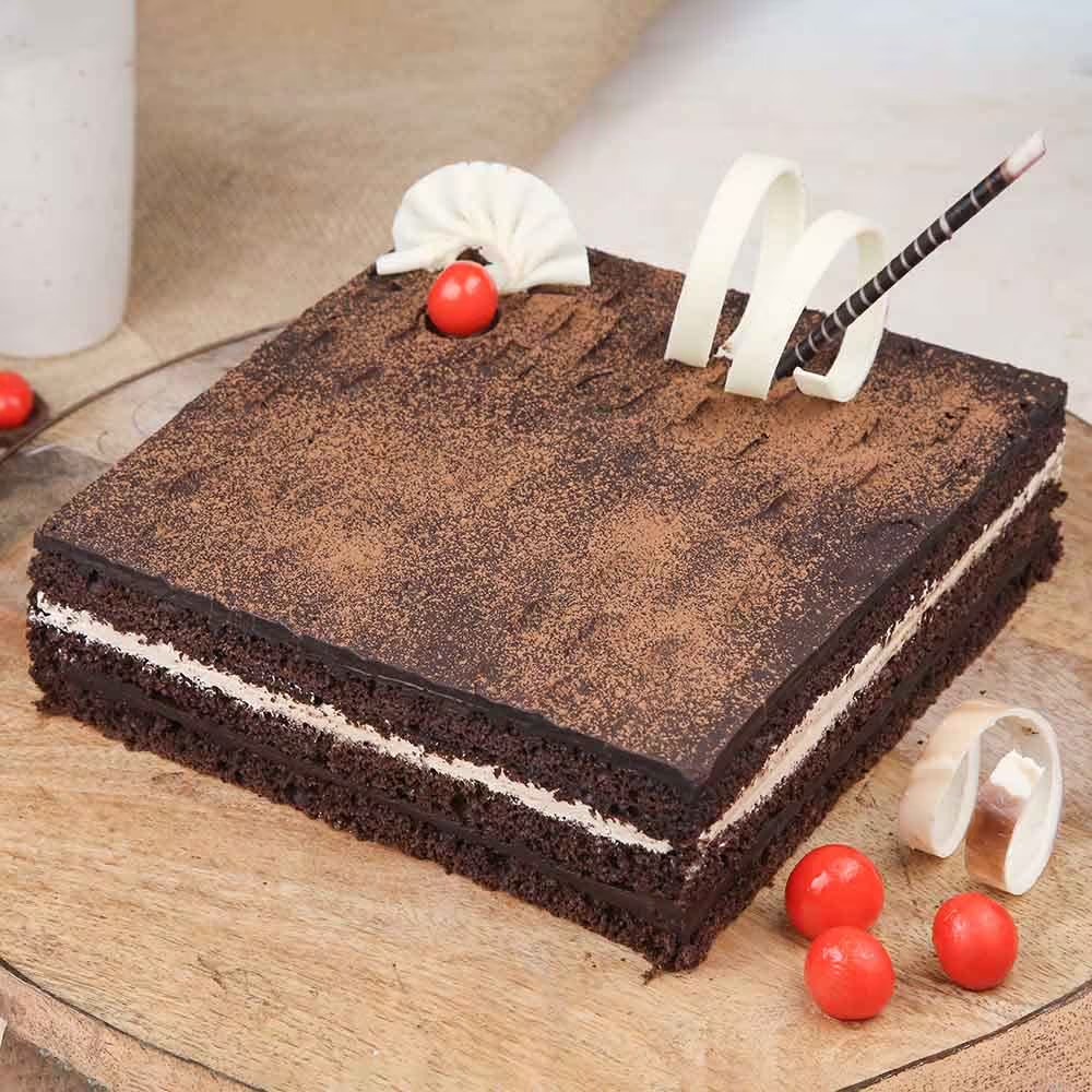 Order Square Shape Chocolate Cake