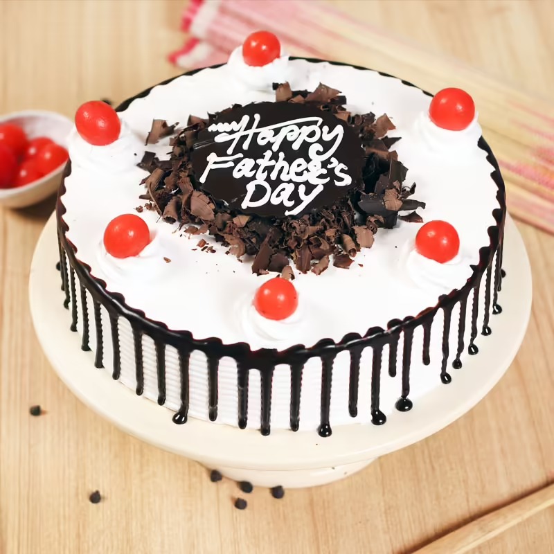Order Fathers Day Black Forest Cake Online in Nepal