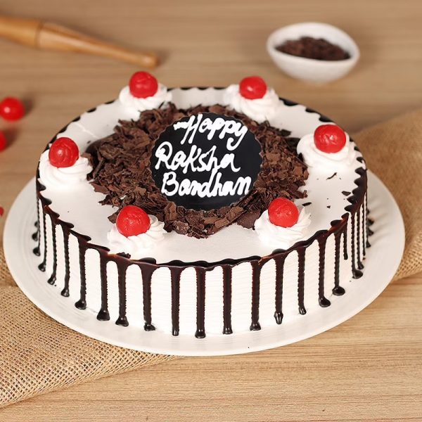 Raksha Bandhan Black Forest Cake