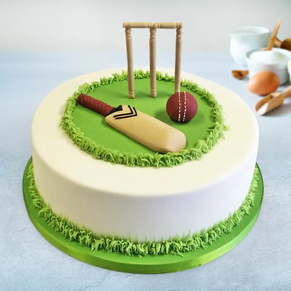 Designer Cricket Themed Cakes Online