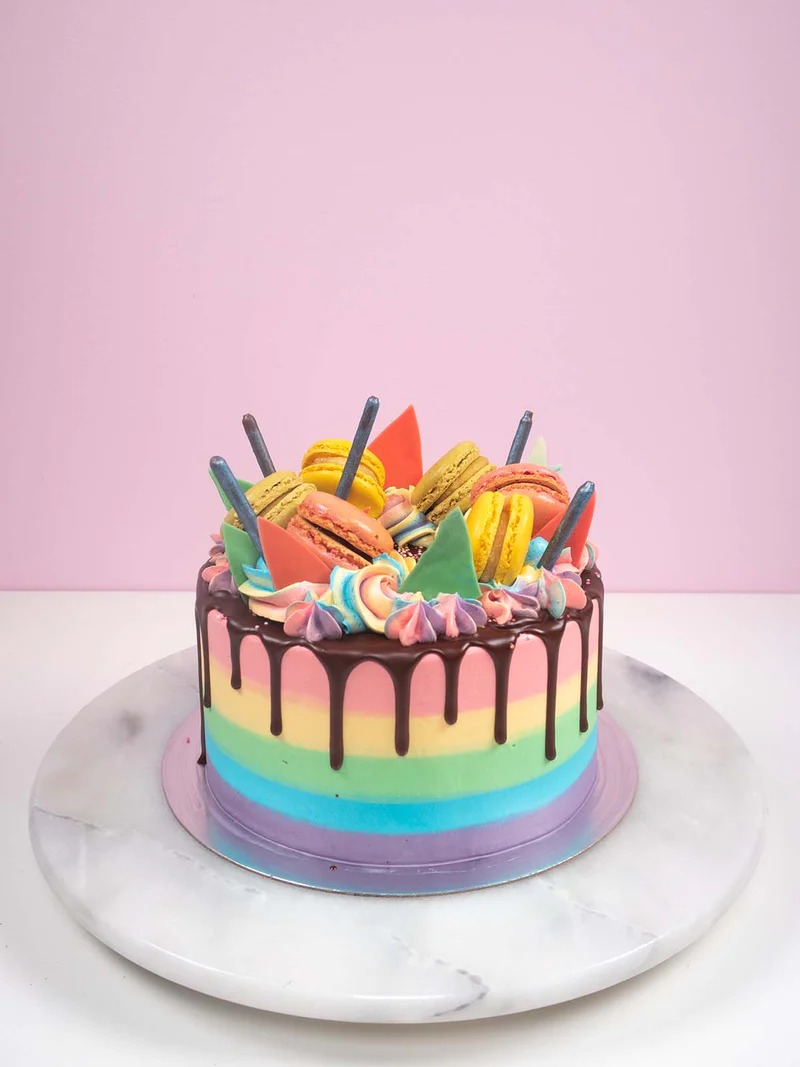 Rainbow Themed Cakes in Nepal